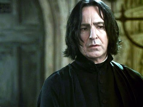 Así debía ser Severus Snape en las películas de Harry Potter