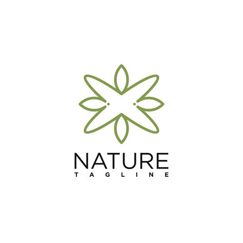 Nature logo vector 2566482 Vector Art at Vecteezy