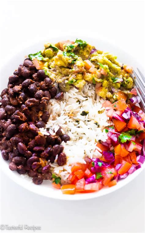 Vegetarian Mexican Rice Bowl Recipe - Tasteeful Recipes