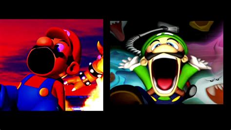 Mario & Luigi Screaming - YouTube