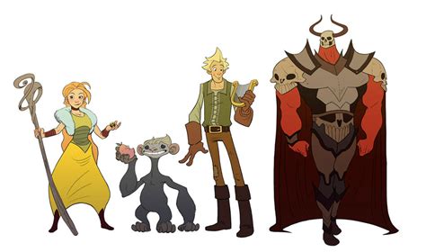 Prydain Character Lineup by KendallHaleArt on DeviantArt