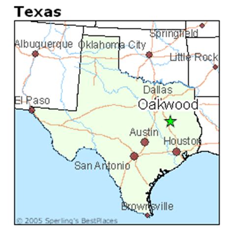 Oakwood, TX