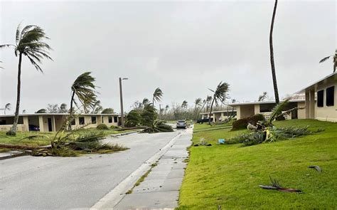 Typhoon Mawar leaves blackouts, flooded streets and debris behind on Guam | Stars and Stripes