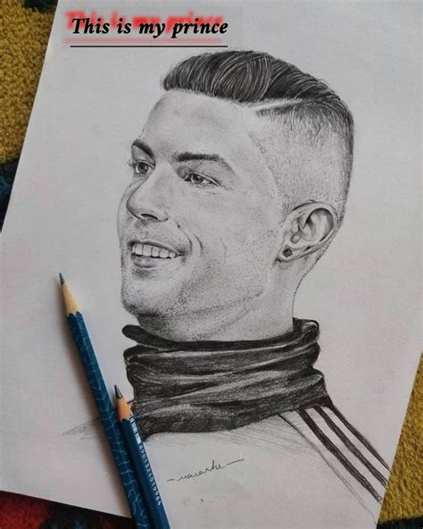 Pin by Branches Gerard on CR7 | Ronaldo, Football player drawing, Sketches