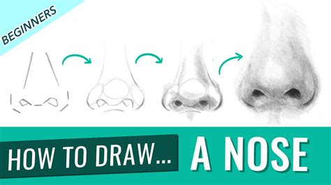 How To Draw A Nose Step By Step