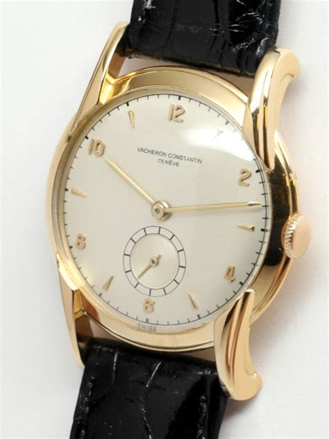 Vacheron and Constantin Round Dress Model Wristwatch, circa 1950s at 1stdibs