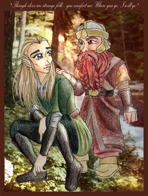 Art Trade - Legolas and Gimli by pynku on DeviantArt