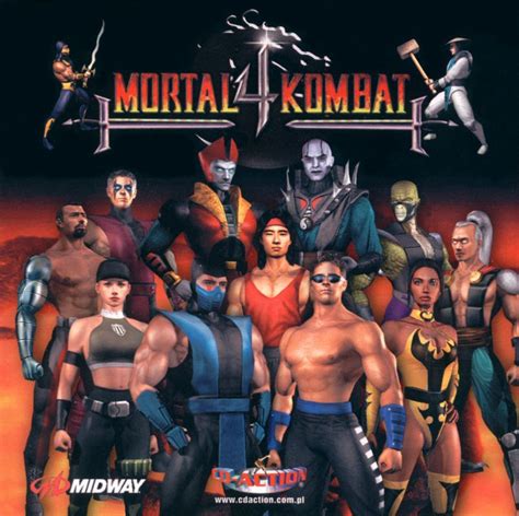 Mortal Kombat 4 cover or packaging material - MobyGames