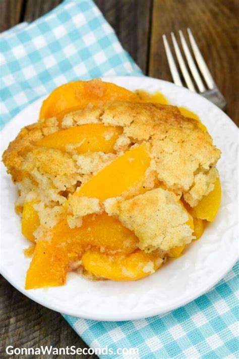 Bisquick Peach Cobbler {Peach Cobbler With Canned Peaches} Gonna Want ...