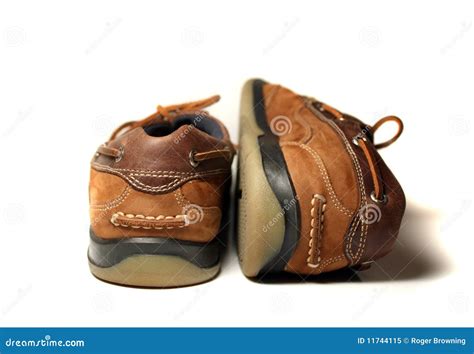 Deck Shoes stock image. Image of leisure, leather, white - 11744115