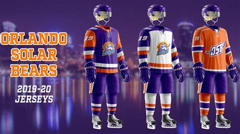 Solar Bears unveil new jerseys | Orlando Solar Bears