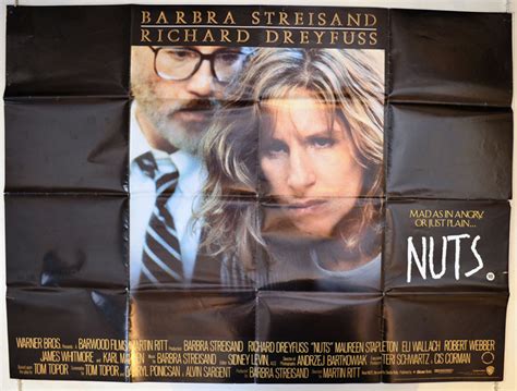 Nuts - Original Cinema Movie Poster From pastposters.com British Quad Posters and US 1-Sheet Posters