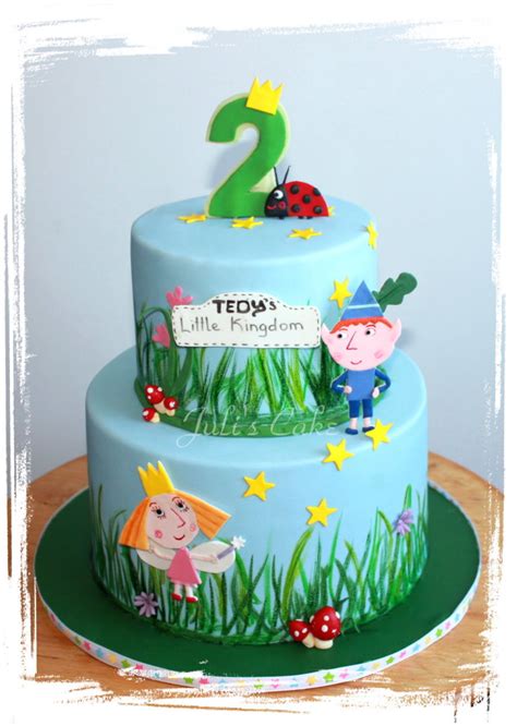 Ben And Holly's Little Kingdom Cake - CakeCentral.com