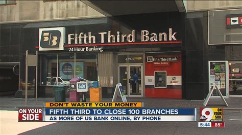 Fifth Third Bank to close locations - YouTube