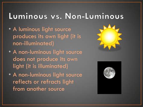 What Is Luminous Source Of Light | Americanwarmoms.org