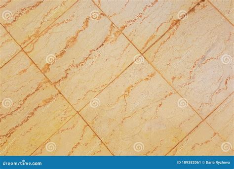 Yellow Marble Textured Floor Tiles. Stock Image - Image of design, surface: 109382061