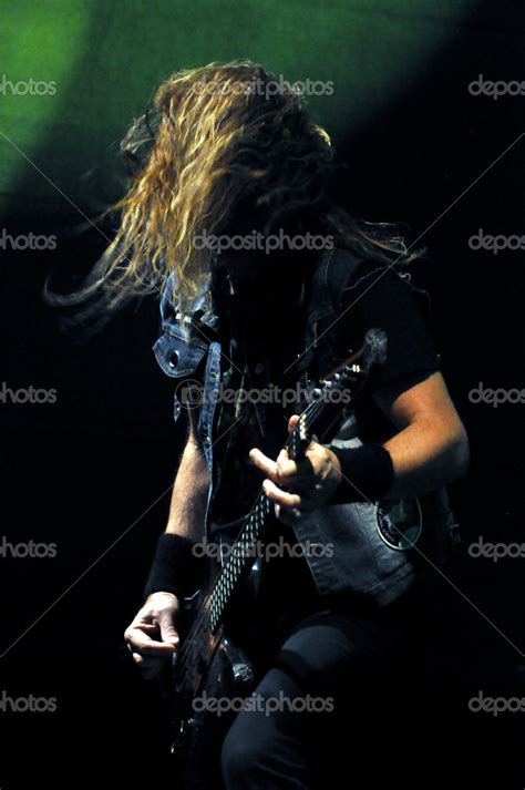 Heavy metal live rock concert – Stock Editorial Photo © salajean #30330187