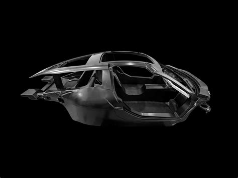 Hispano Suiza Carmen Carbon Fiber Monocoque Structure - Car Body Design