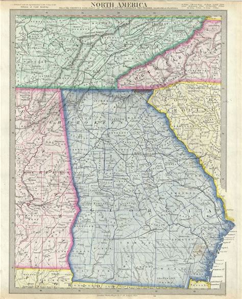 Tennessee Georgia Map