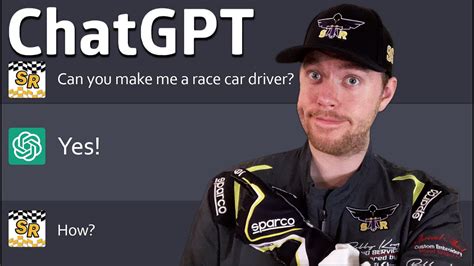 Can ChatGPT Teach You How To Be A Race Car Driver? - YouTube