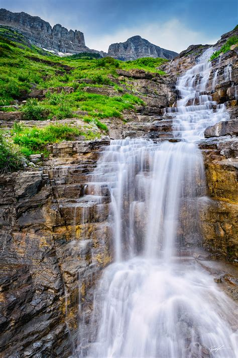 The Best Images of 2016: Haystack Falls Glacier National Park Montana ...