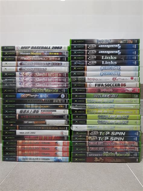 Xbox 1st Gen Games, Video Gaming, Video Games, Xbox on Carousell