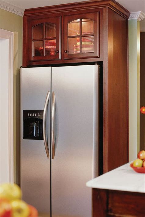 7 best Refrigerator enclosures images on Pinterest | Kitchens ...