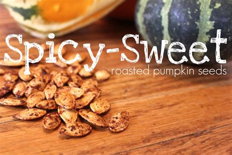 Spicy-Sweet Roasted {Pumpkin Seeds} | FreshlyMinted