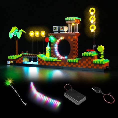 Buy VONADO Light Kit for Lego Sonic Green Hill Zone 21331 (Lego Sets ...