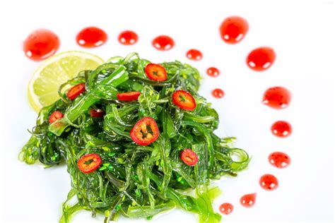 Delicious dietary seaweed salad - chuka - Creative Commons Bilder