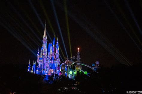 Projection Testing Taking Place on Cinderella Castle, Possible Preview ...