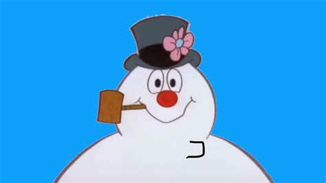 Melting Frosty The Snowman