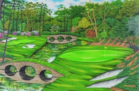 Golf Course Drawing at PaintingValley.com | Explore collection of Golf ...