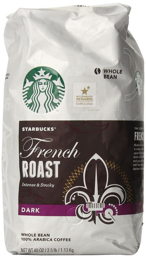 10 LB STARBUCKS French Roast DARK Whole Bean Coffee, 4 Pks, 2.5 LB BB 12/2018 762111614902 | eBay