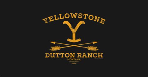 Yellowstone Dutton Ranch Arrows - Yellowstone Dutton Ranch Arrows - Sticker | TeePublic