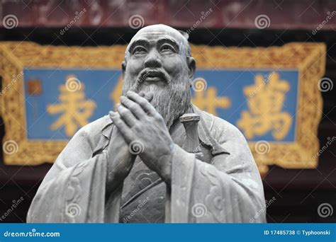 Statue of Confucius at Temple Stock Photo - Image of buddhist, confucianism: 17485738