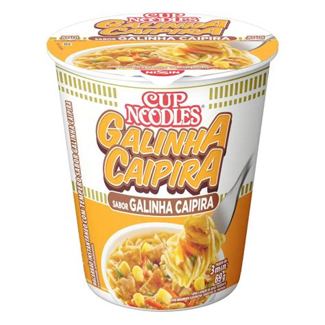 Zé Delivery - Cup Noodles Galinha Caipira Nissin Miojo 69g