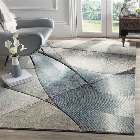 Gray And Teal Rugs | Wayfair