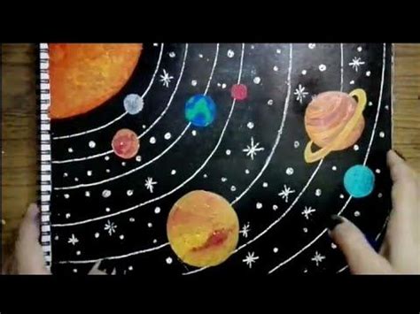 How to draw Solar system - YouTube | Solar system crafts, Crafts, Science projects for kids