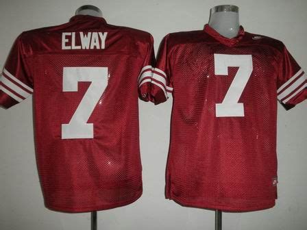 Stanford Cardinals 7 John Elway Red NCAA College Football Jersey