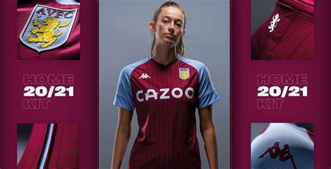 Aston Villa 20-21 Home Kit Released - Footy Headlines