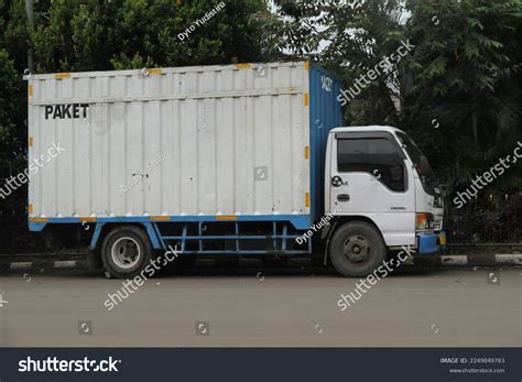 Jakartaindonesia-january 2023a Freight Truck Parked On Stock Photo ...