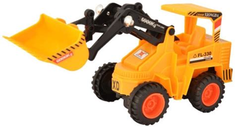 Buy FTAFAT Large Size Remote Controller JCB Toy, Power Driving, Line Control 4 Channel JCB Toy ...