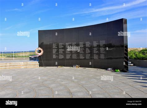 The TWA Flight 800 Memorial listing the names of all who lost their ...