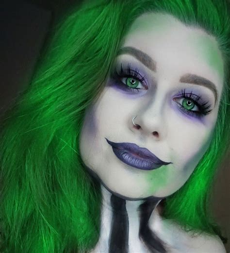 Beetlejuice @zoegroffmua | Youtube makeup, Halloween face makeup, Face ...