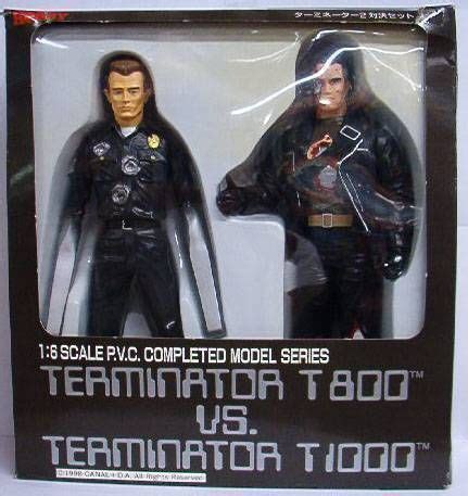 Terminator 2 - T-800 vs T-1000 Mint in box 12 inches Tsukuda