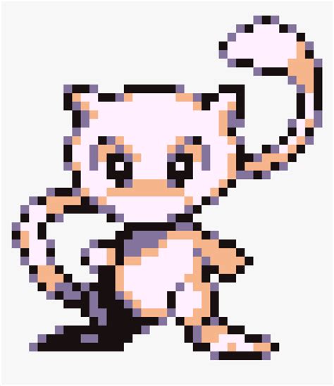 Pokemon Red Mew Sprite, HD Png Download , Transparent Png Image - PNGitem