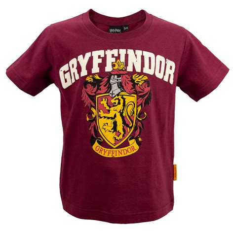 Licensed Kids Unisex Harry Potter Gryffindor T-Shirt Sizes 1 Year to 1 – British Heritage Brands