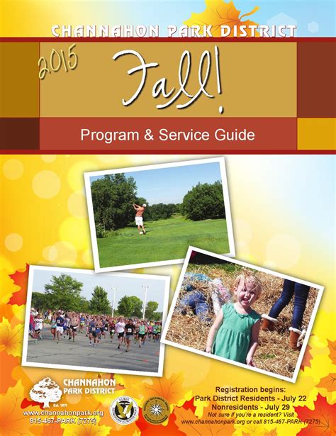 Channahon Park District 2015 Program & Service Guide by Channahon Park ...