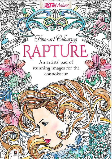 Fine Art Colouring: Rapture - Books - Adult Colouring - Adults - Hinkler